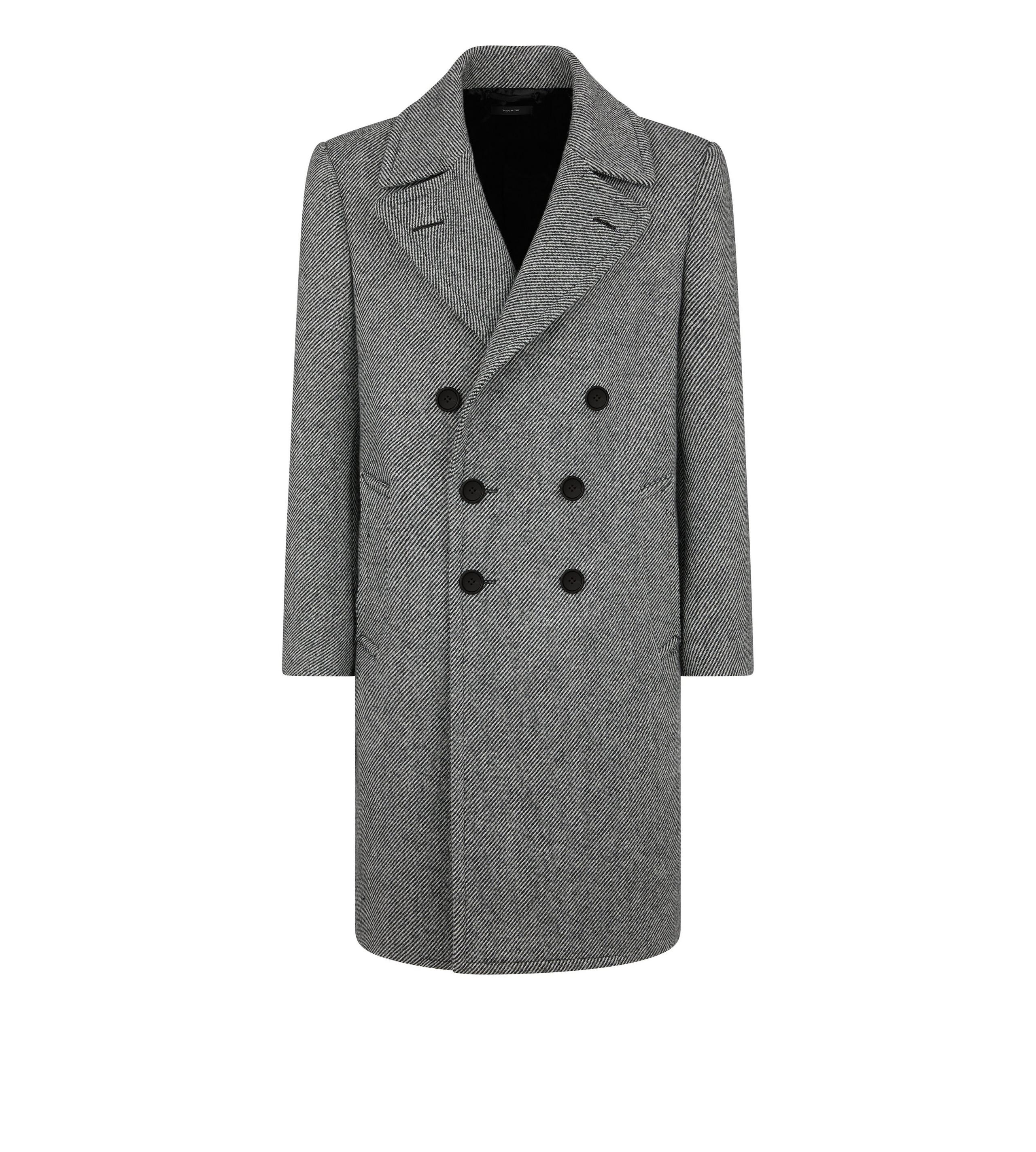 GRAPHIC TWILL COAT - 1