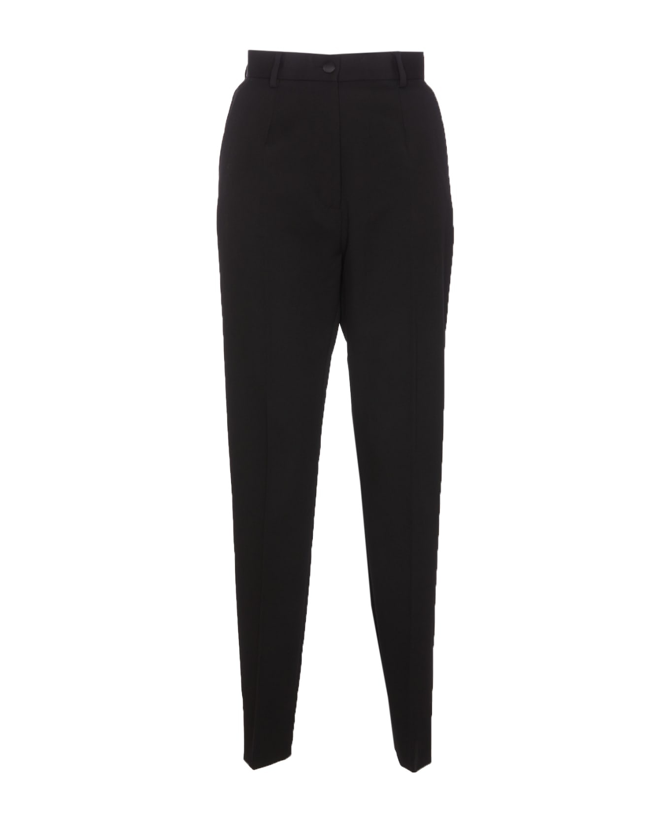 Wool Gabardine Trousers - 1