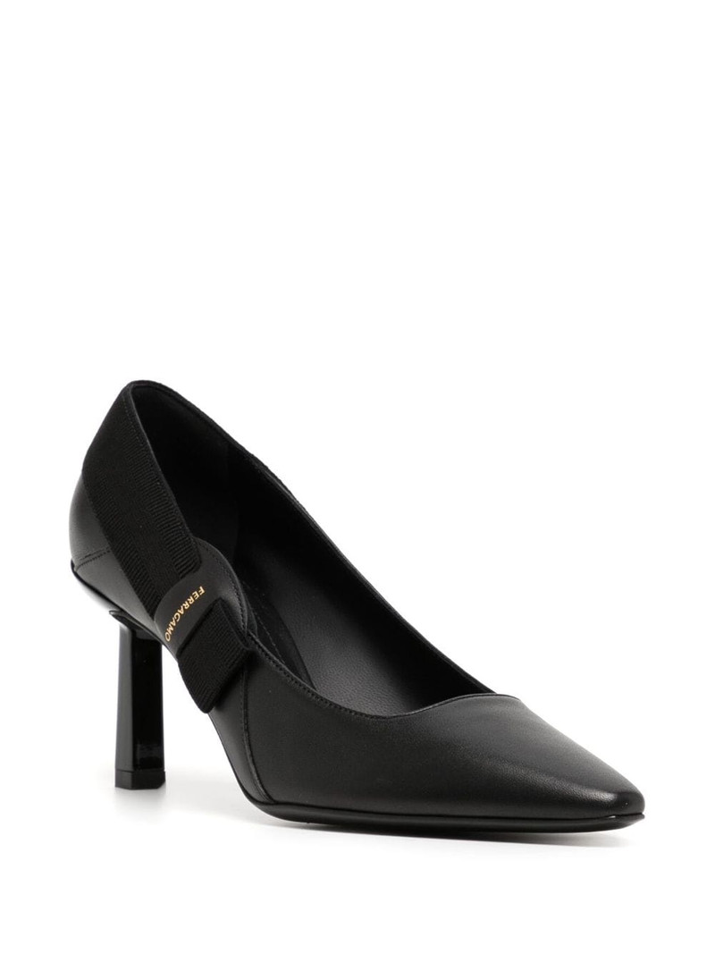 FERRAGAMO Vissia 70mm leather pumps outlook