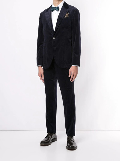 Brunello Cucinelli two-piece corduroy suit outlook