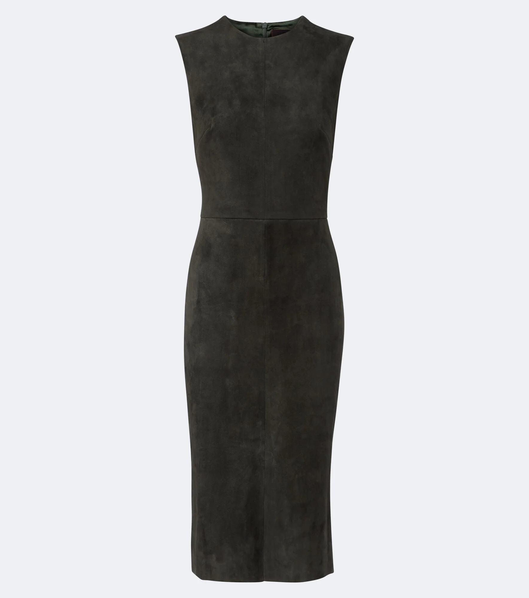Evita suede midi dress - 1