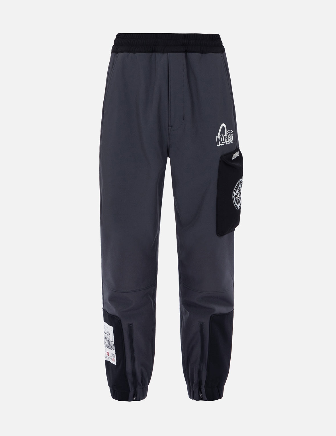 Contrasted Panel Joggers - 1