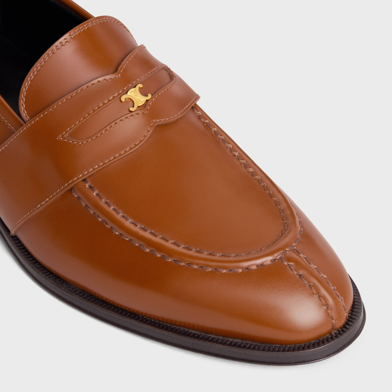 TRIOMPHE LOAFER CELINE MALAQUAIS in POLISHED BULLSKIN 4