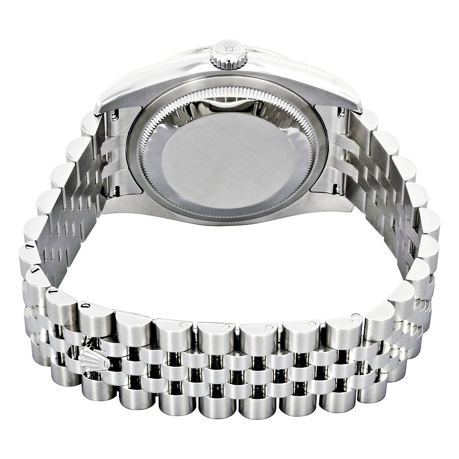 Rolex Oyster Perpetual Datejust 36 Silver Dial Stainless Steel Jubilee Bracelet Automatic Men's Watc - 3