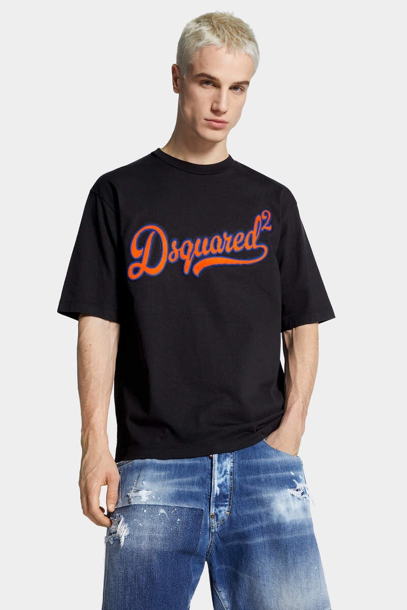 LOOSE FIT SPONGE PATCH T-SHIRT - 3