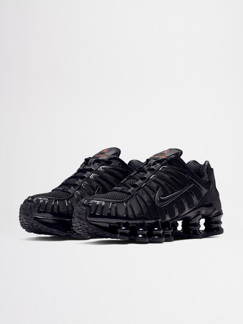 NIKE W SHOX TL BLACK / BLACK - 3