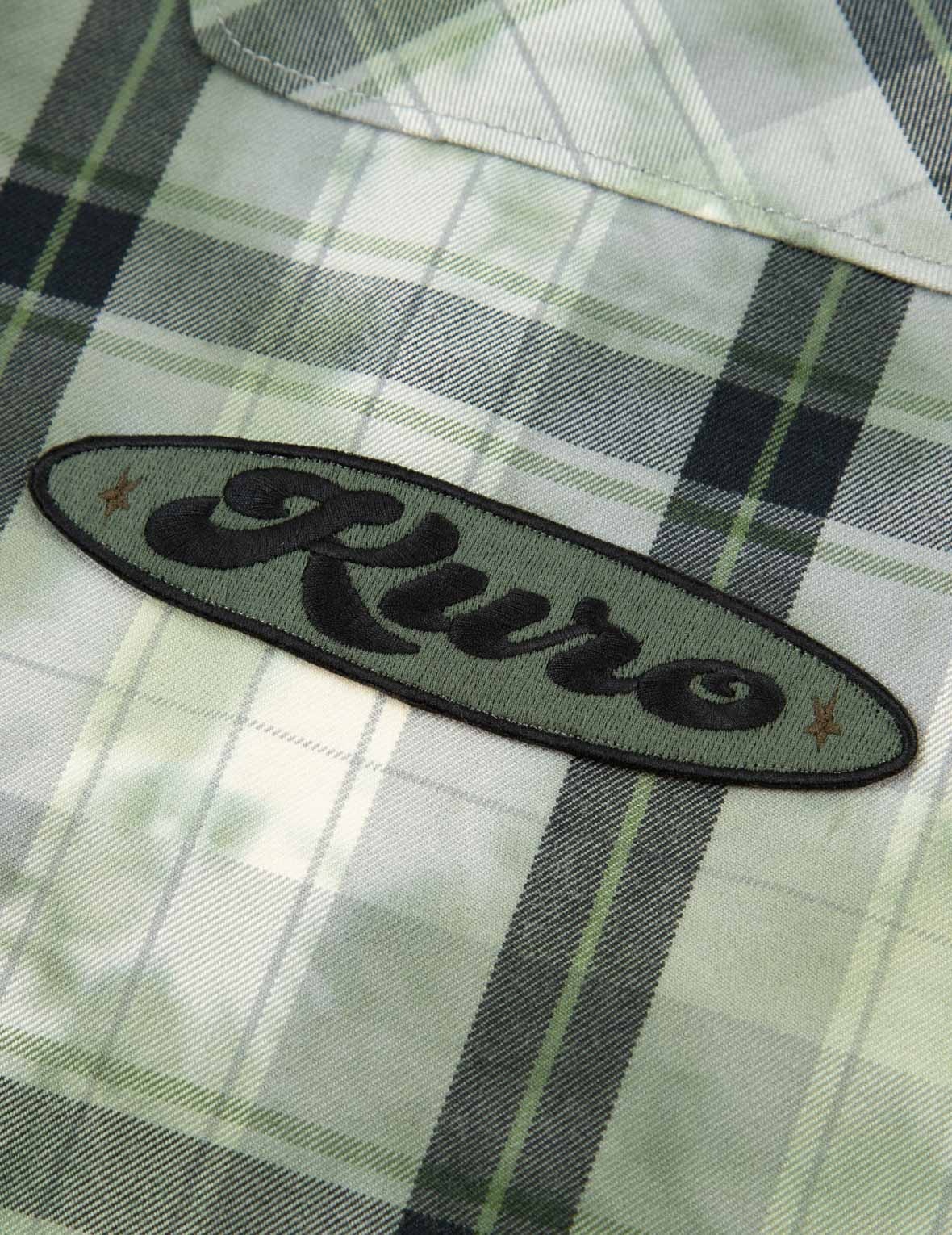 Tie-dyed Check Shirt - 12