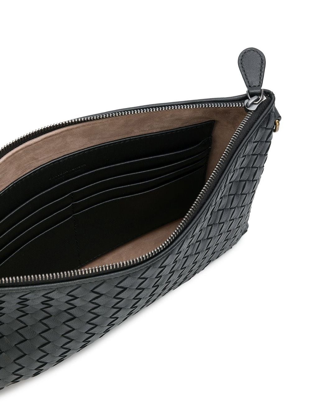 intrecciato weave chain pouch - 5