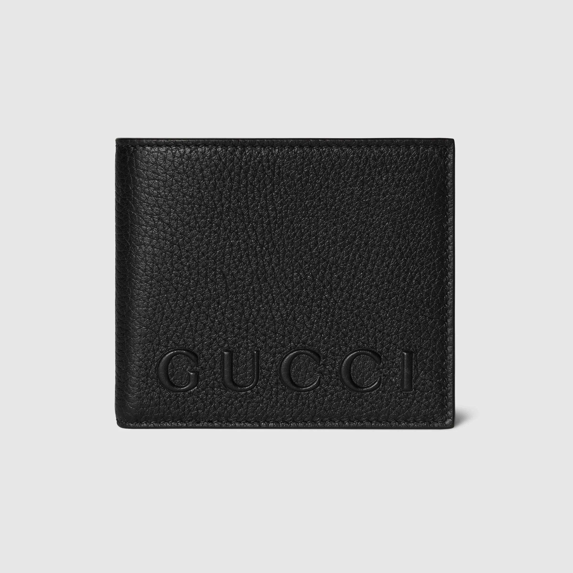 Bi-fold wallet with logo - 1