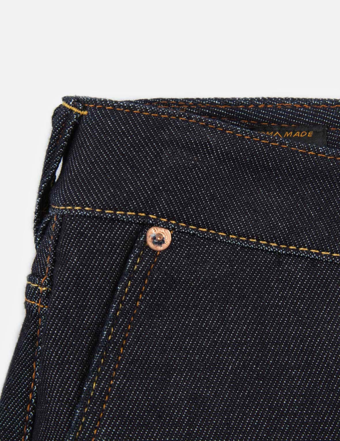 DARUMA BUDDIES DAICOCK PRINT DENIM JOGGER PANTS - 8