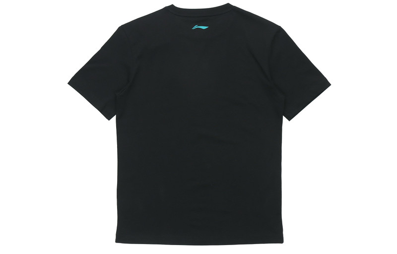 Li-Ning Li-Ning Alphabet Printing Couple Style Tee 'Black' AHSQ412-3 outlook