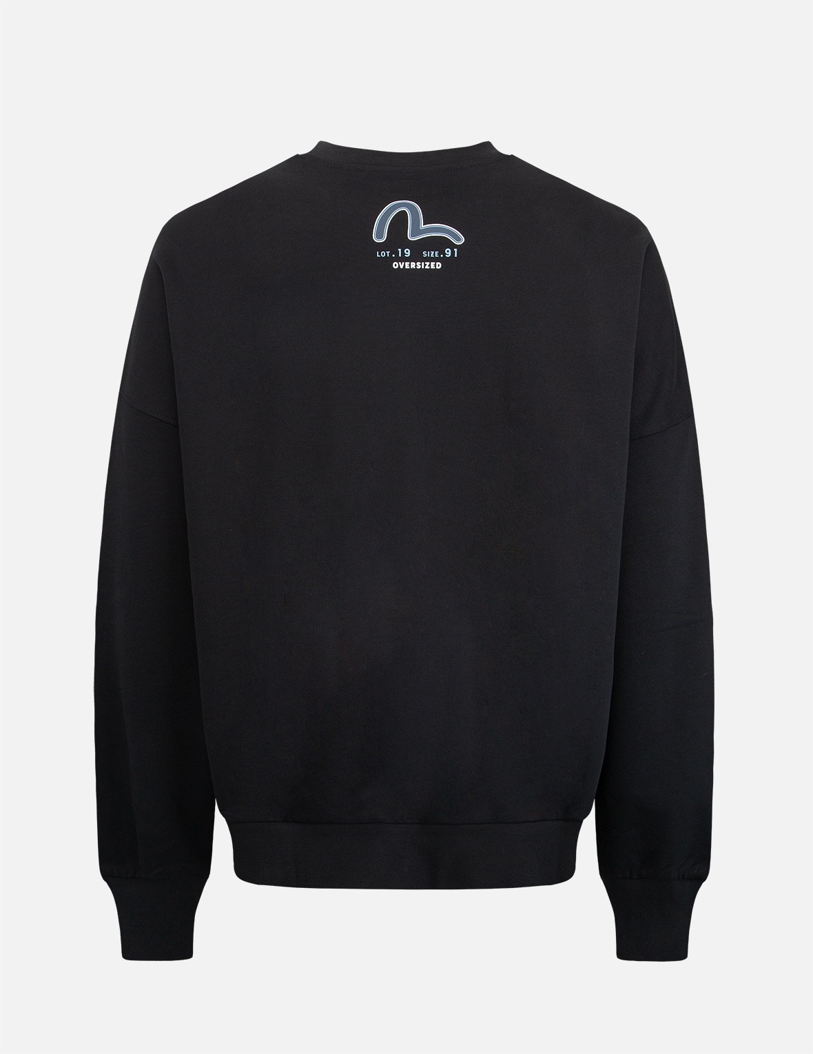 RETRO LOGO PRINT OVERSIZED SWEATSHIRT - 2