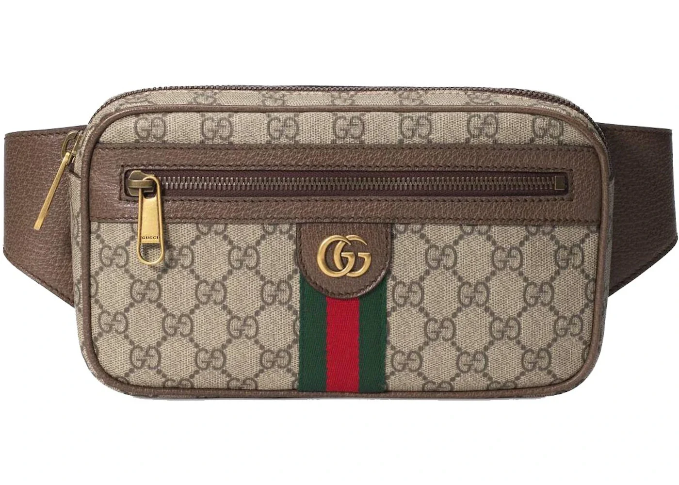 Gucci Ophidia GG Belt Bag Medium Beige/Ebony - 1