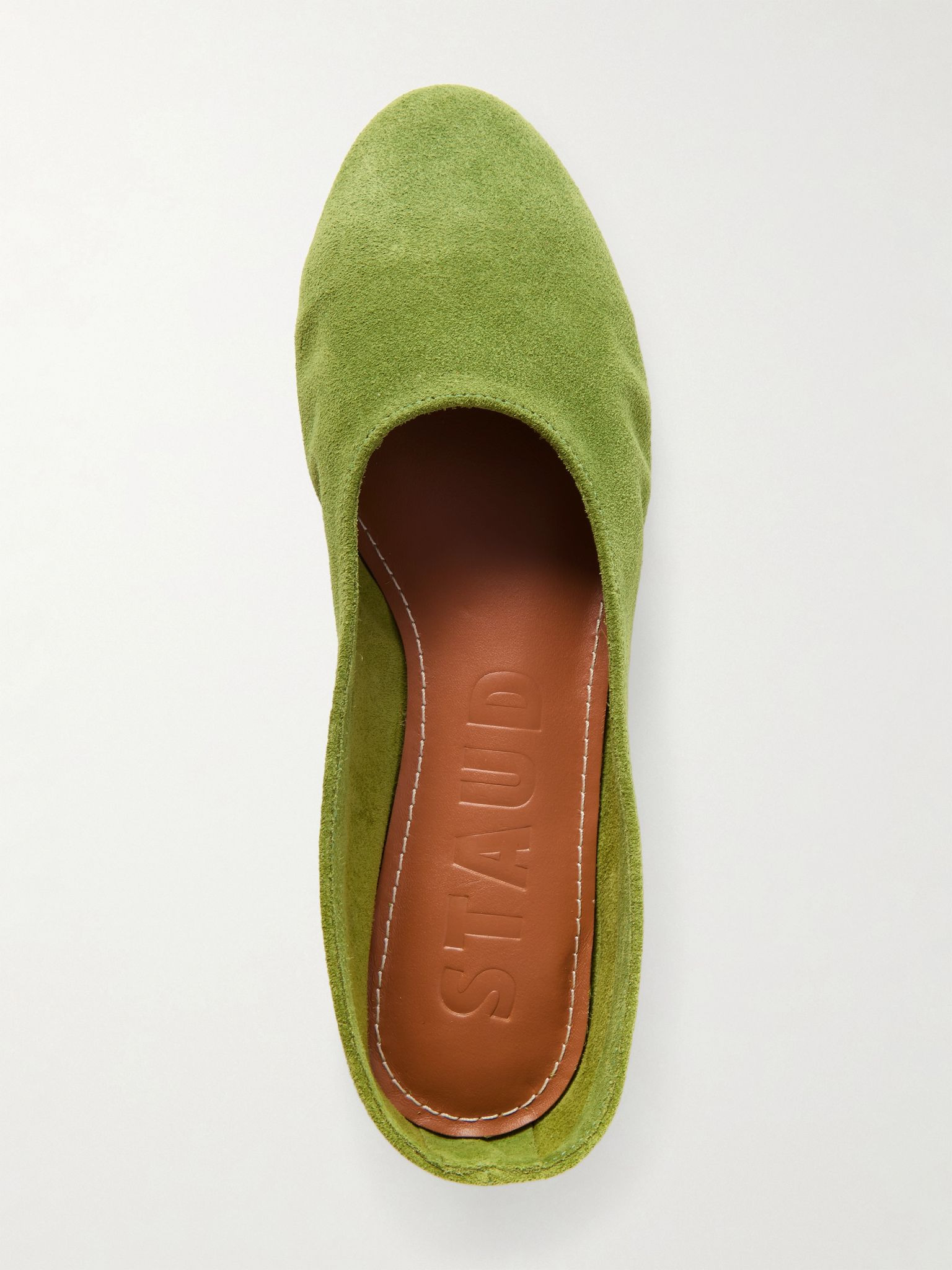Alba suede ballet flats Green - 5