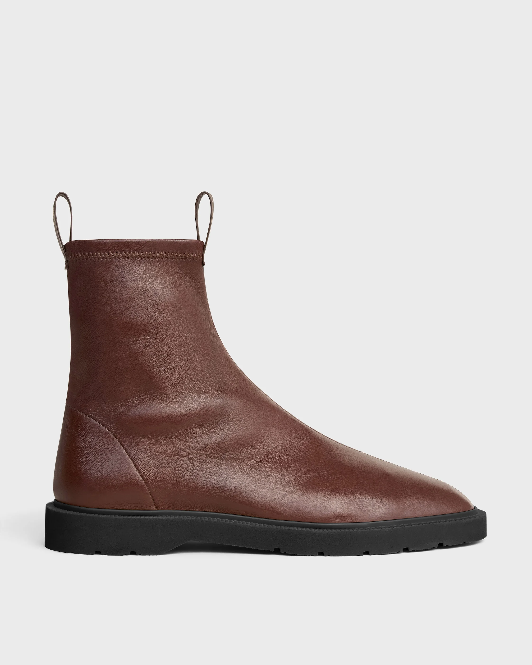 FLOW ZIPPED BOOT IN Stretch Lambskin - 1