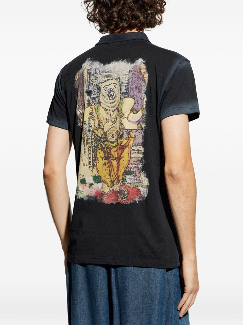 graphic-print polo shirt 4