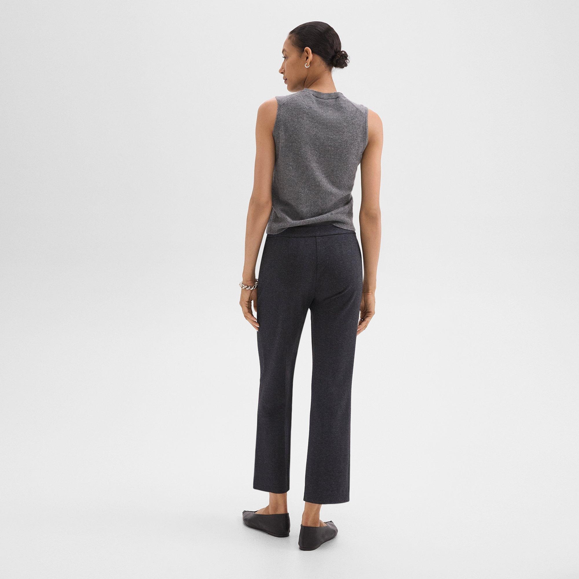 Kick Pant in Herringbone Knit - 4