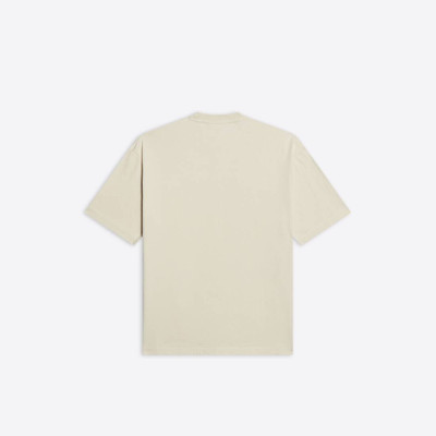 BALENCIAGA Men's Retail Therapy Medium Fit T-shirt  in White outlook