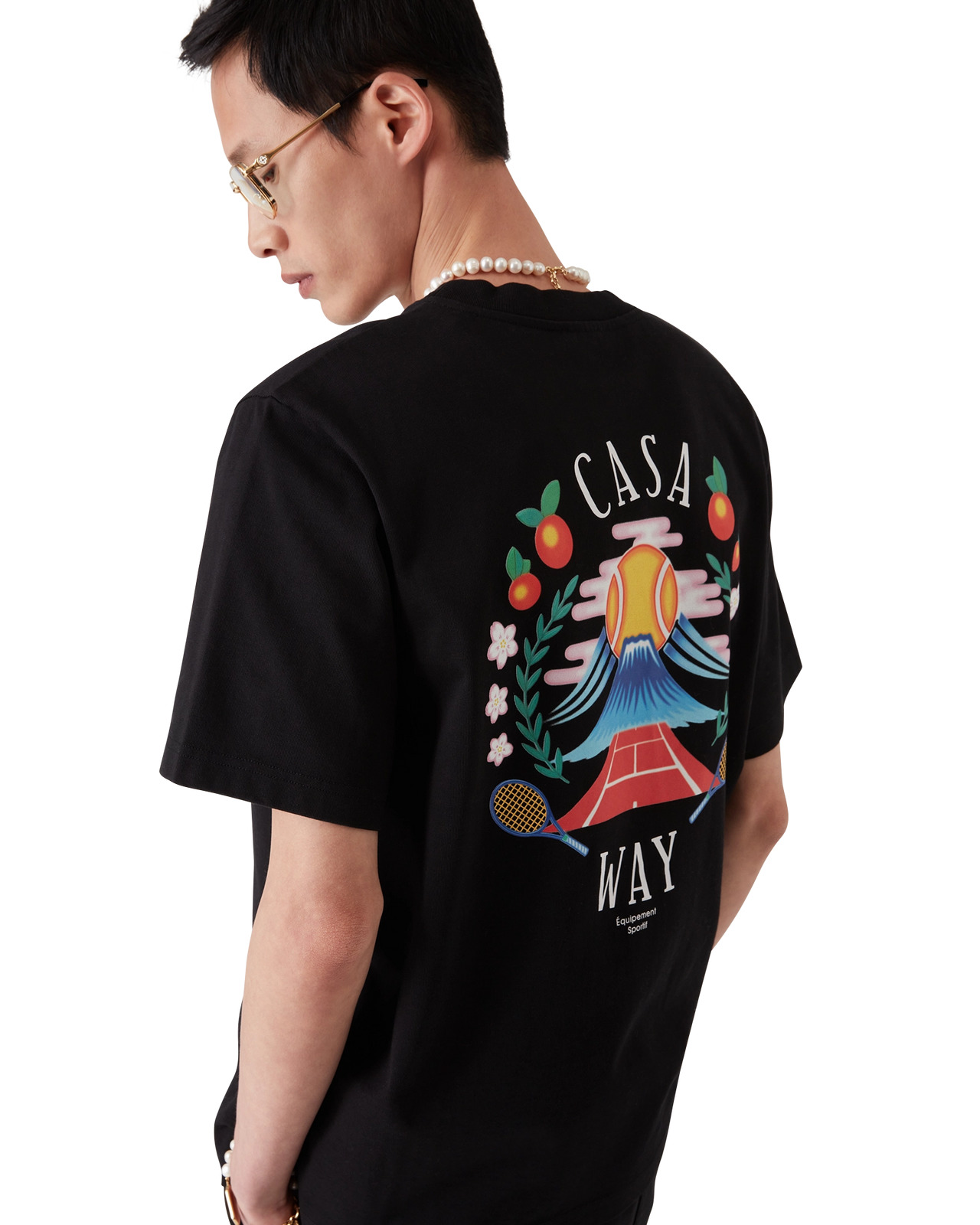 Casa Way Mountain T-Shirt | Casablanca Paris - 4