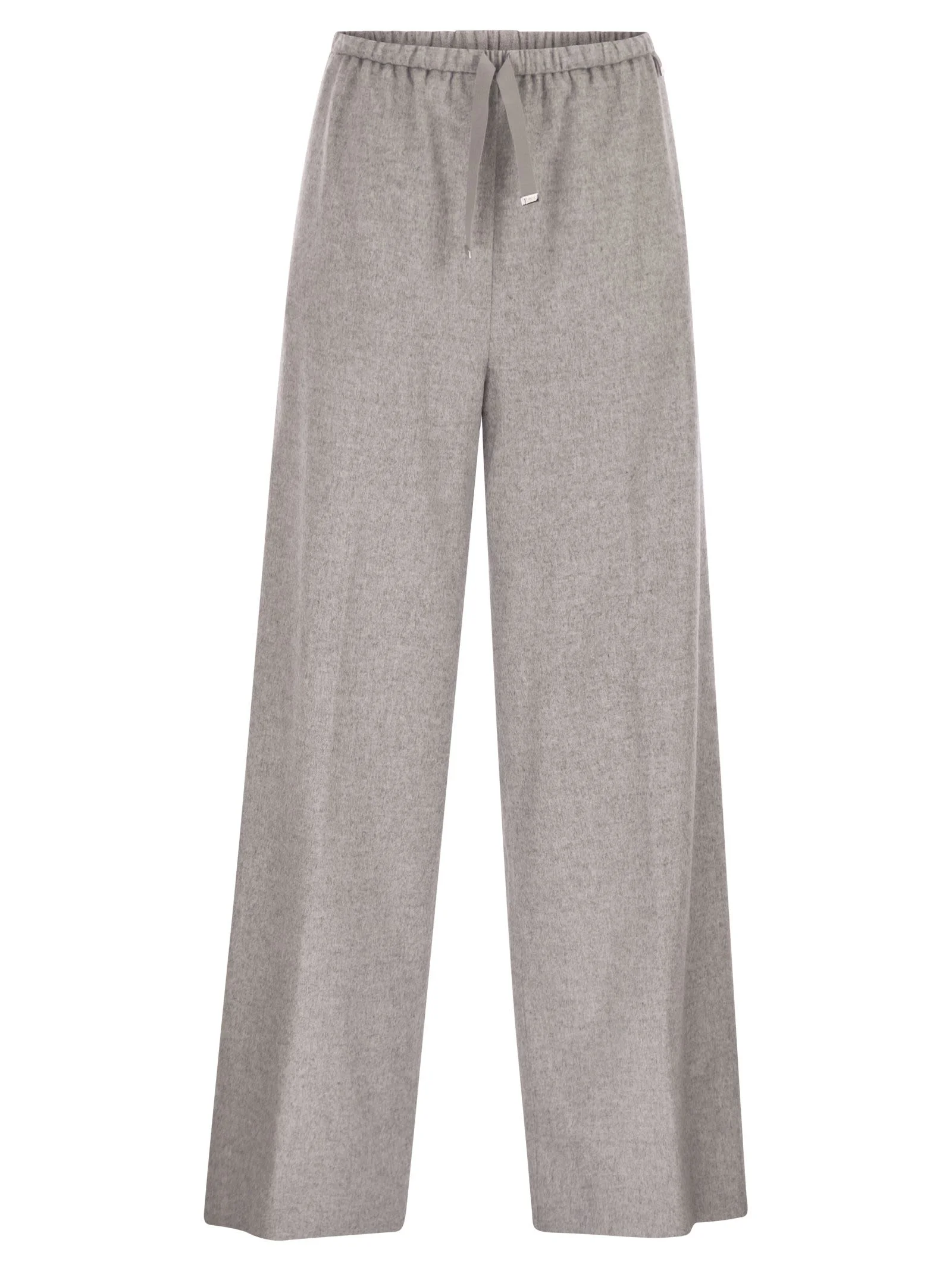 Herno Women Resort Trousers In Cashmere And Silk - 1