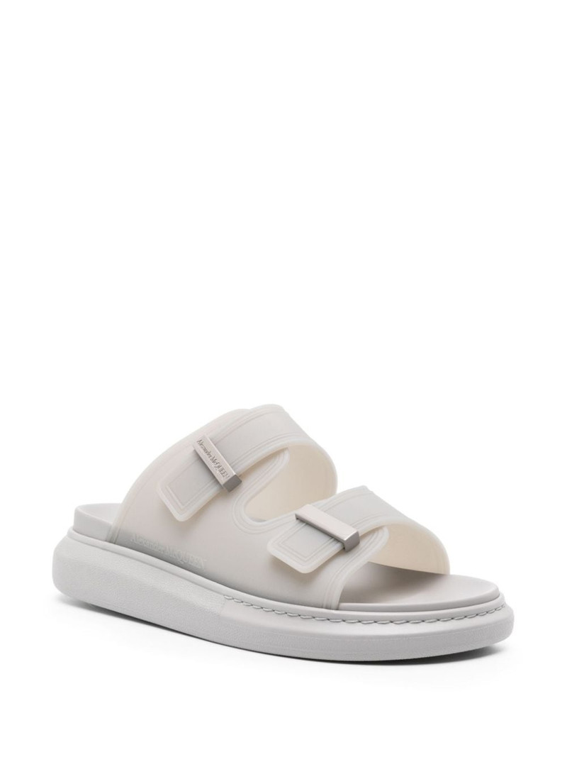 Alexander McQueen Hybrid translucent slides outlook