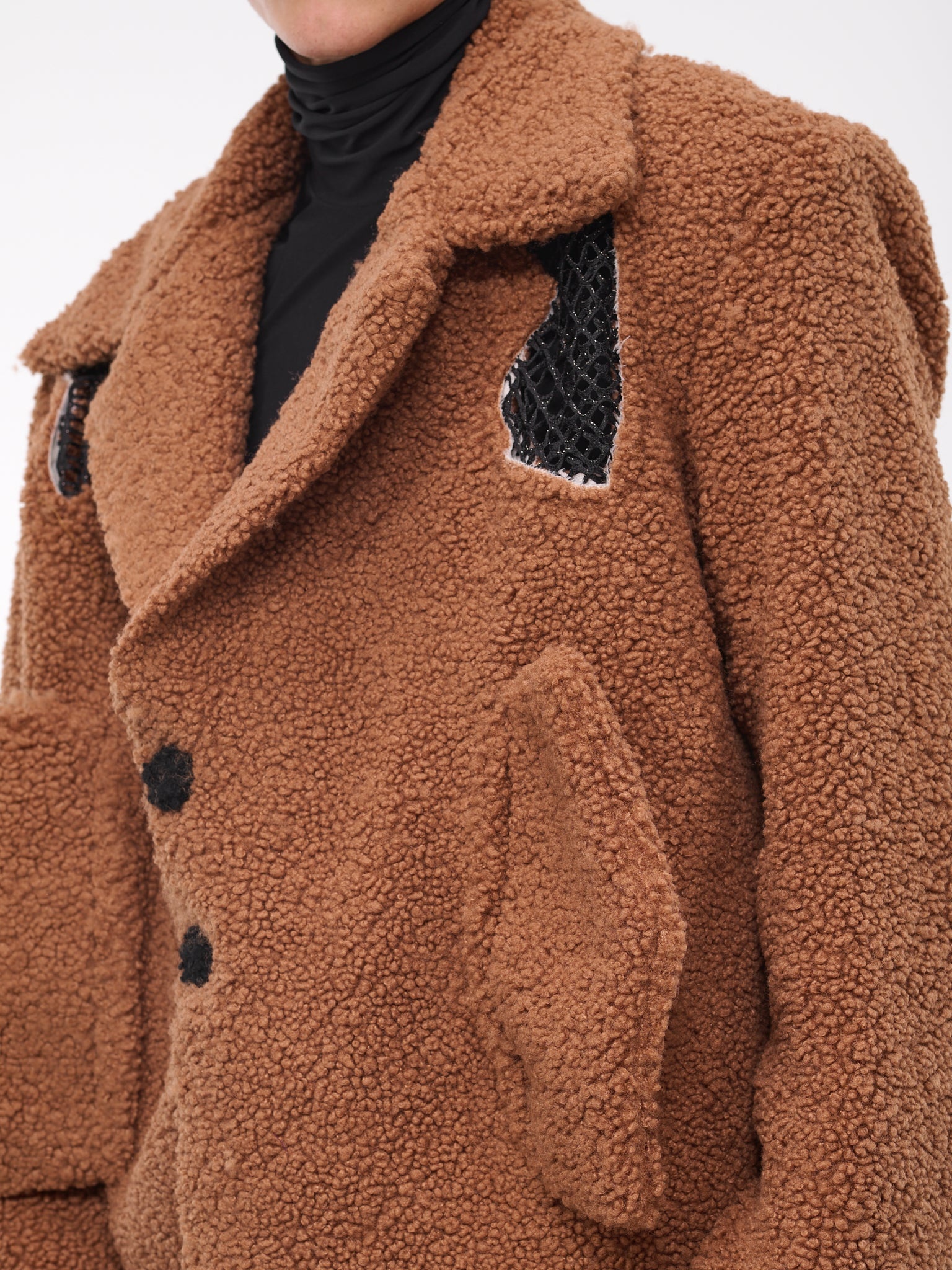Teddy Cut-Out Jacket - 4