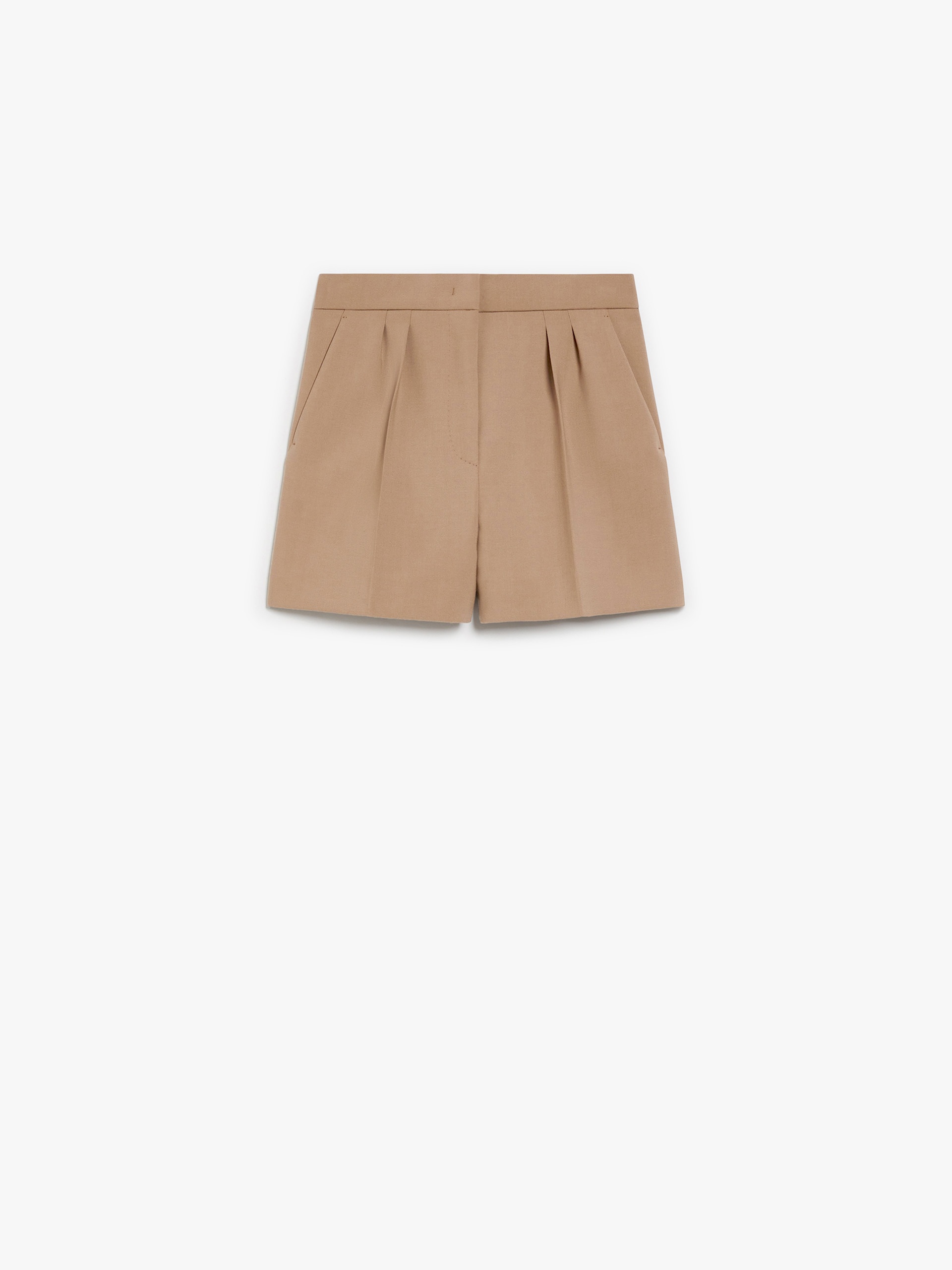 GIUGNO Wool canvas shorts - 1