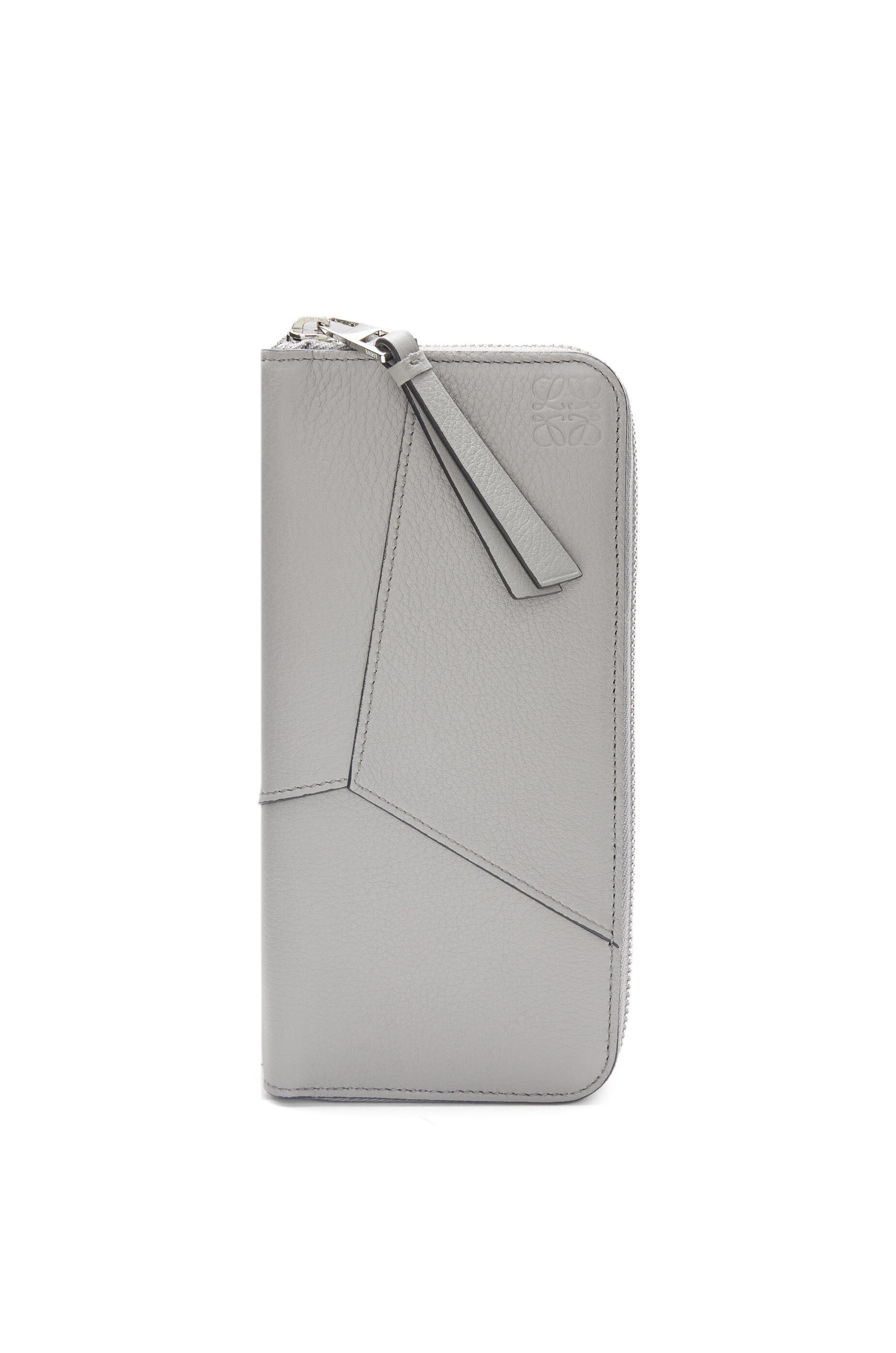 Puzzle Edge zipped open wallet in classic calfskin - 1