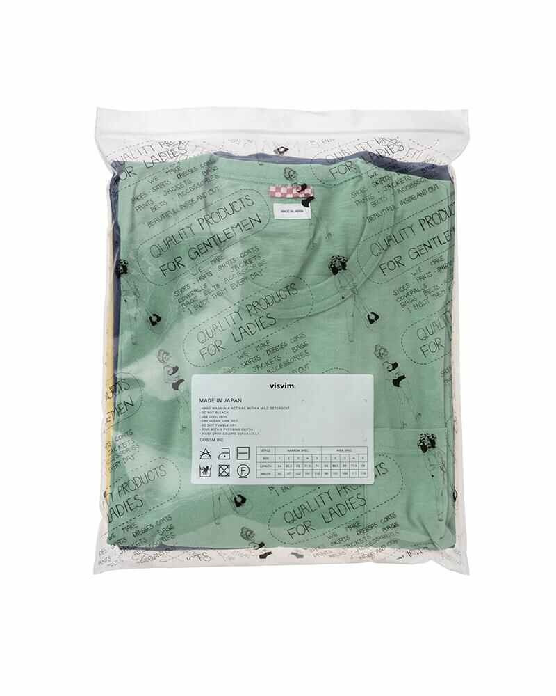 visvim SUBLIG JUMBO 3-PACK S/S MULTI outlook