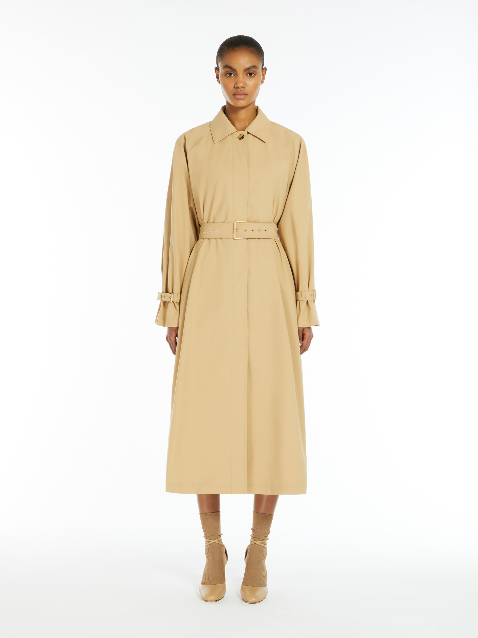 MEMO Oversized trench coat in water-repellent canvas - 3