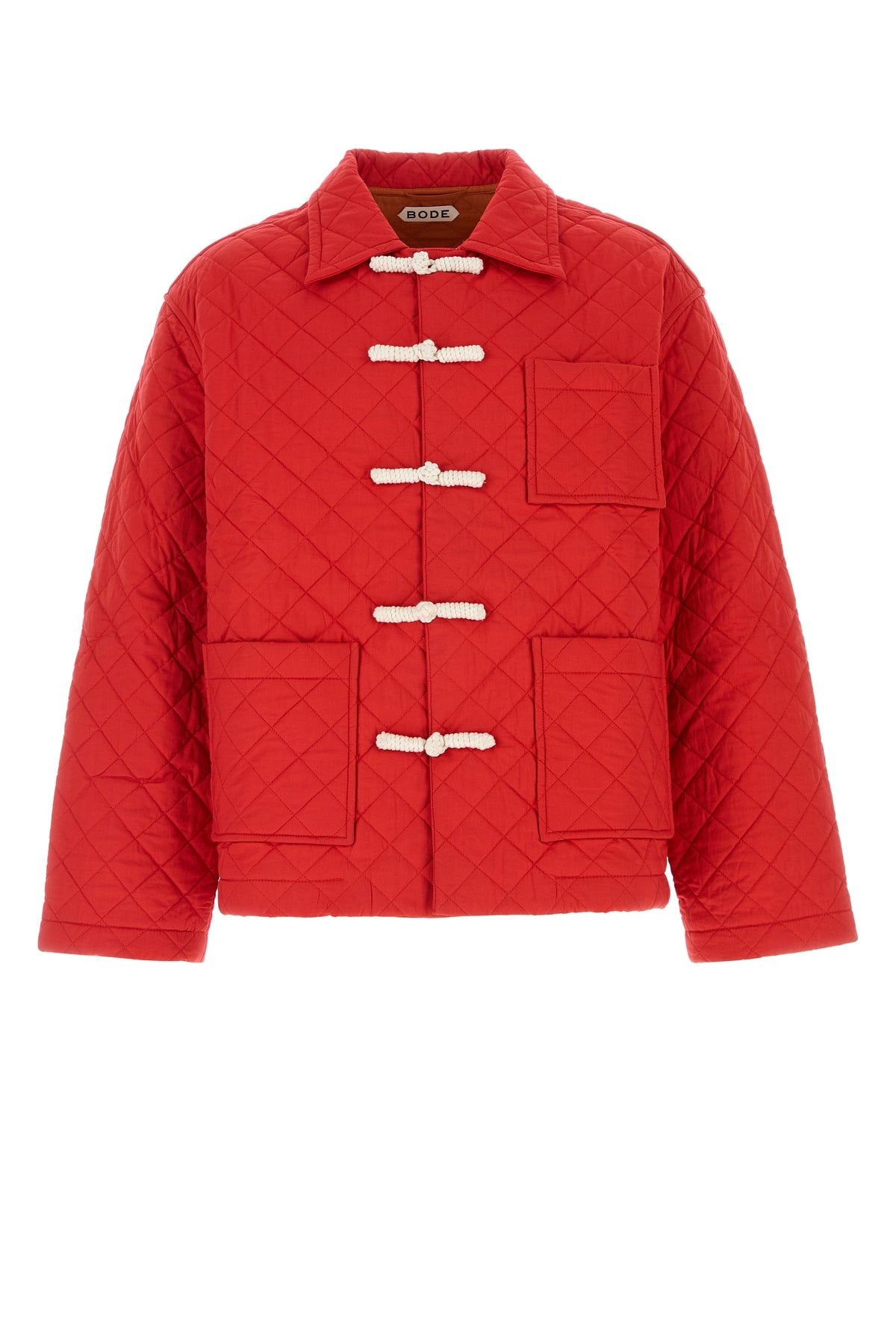 Red coton Hobby jacket - 1