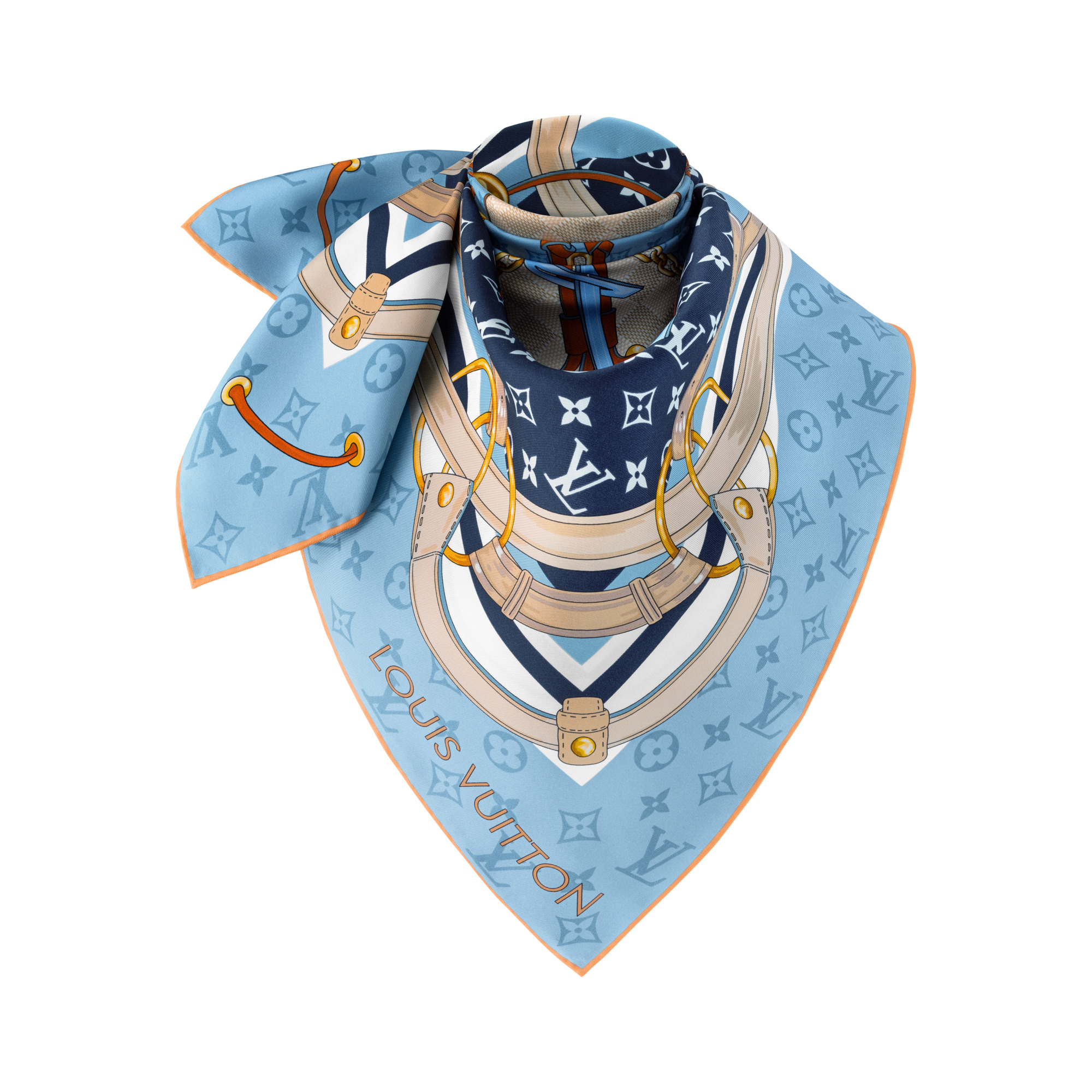 Flower And Straps Square 90 - 2