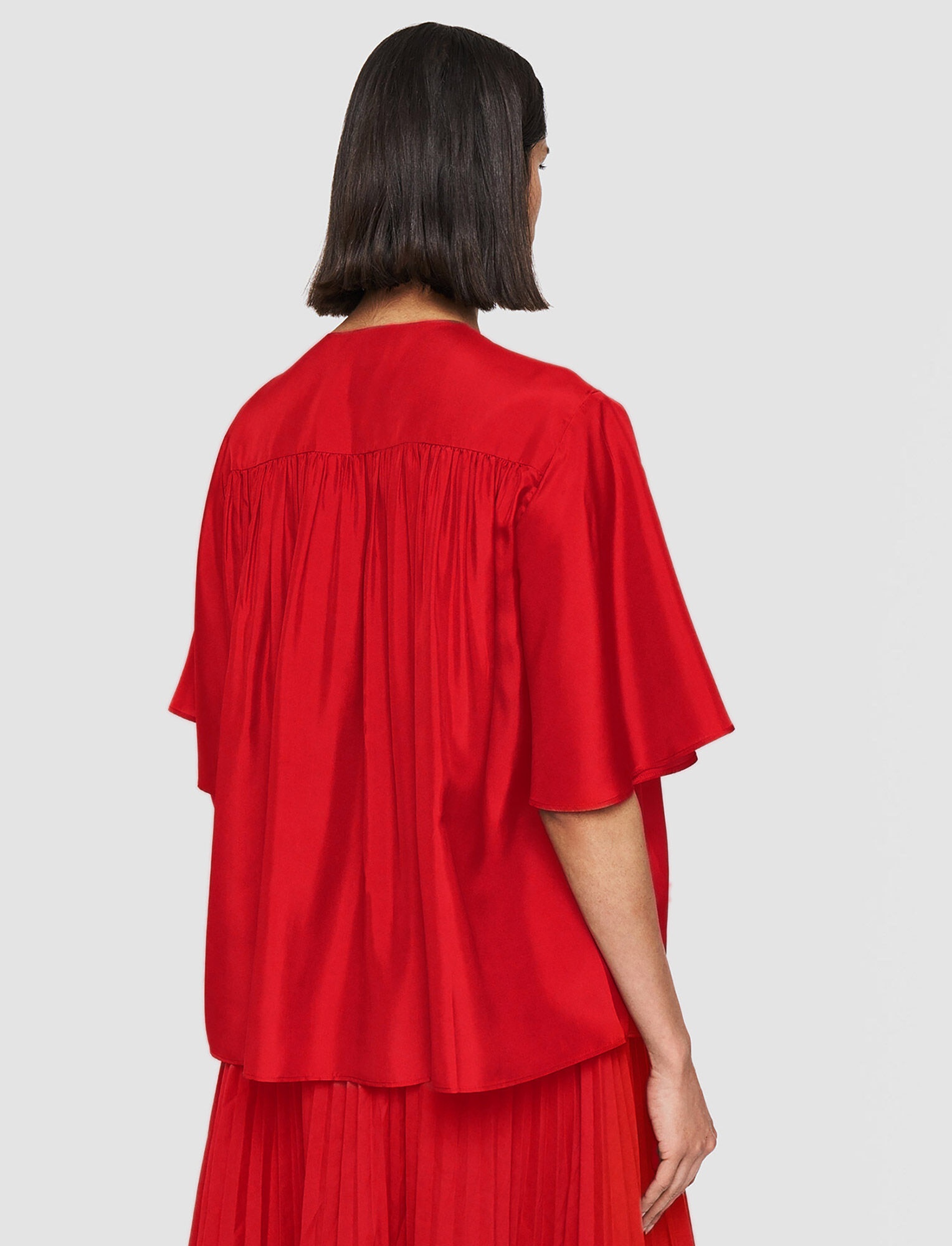 Silk Habotai Bristow Blouse - 4
