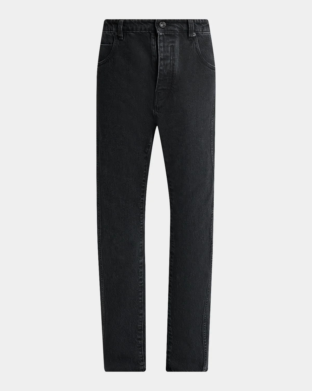 Men's Embroidered PB Straight-Leg Denim Jeans - 1