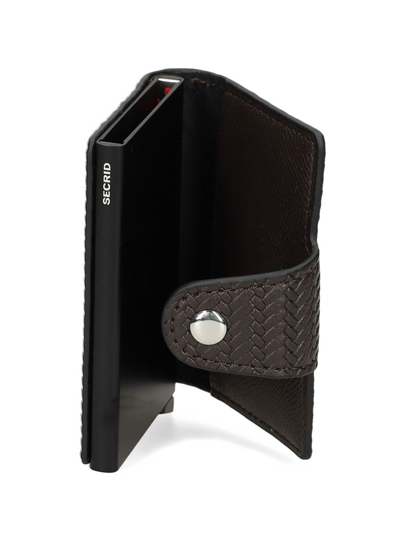 woven leather cardholder 4