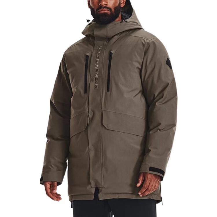 Under Armour Stormproof Extreme Down Jacket 'Brown' 1375450-366 - 3