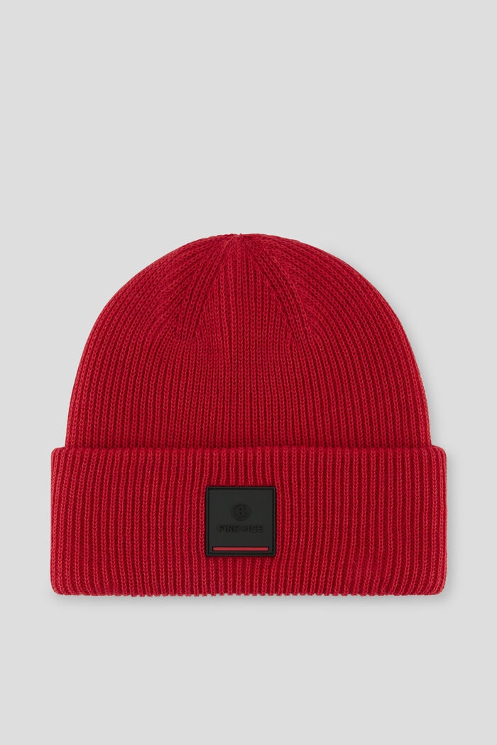 Tarek Knitted beanie in Red - 1