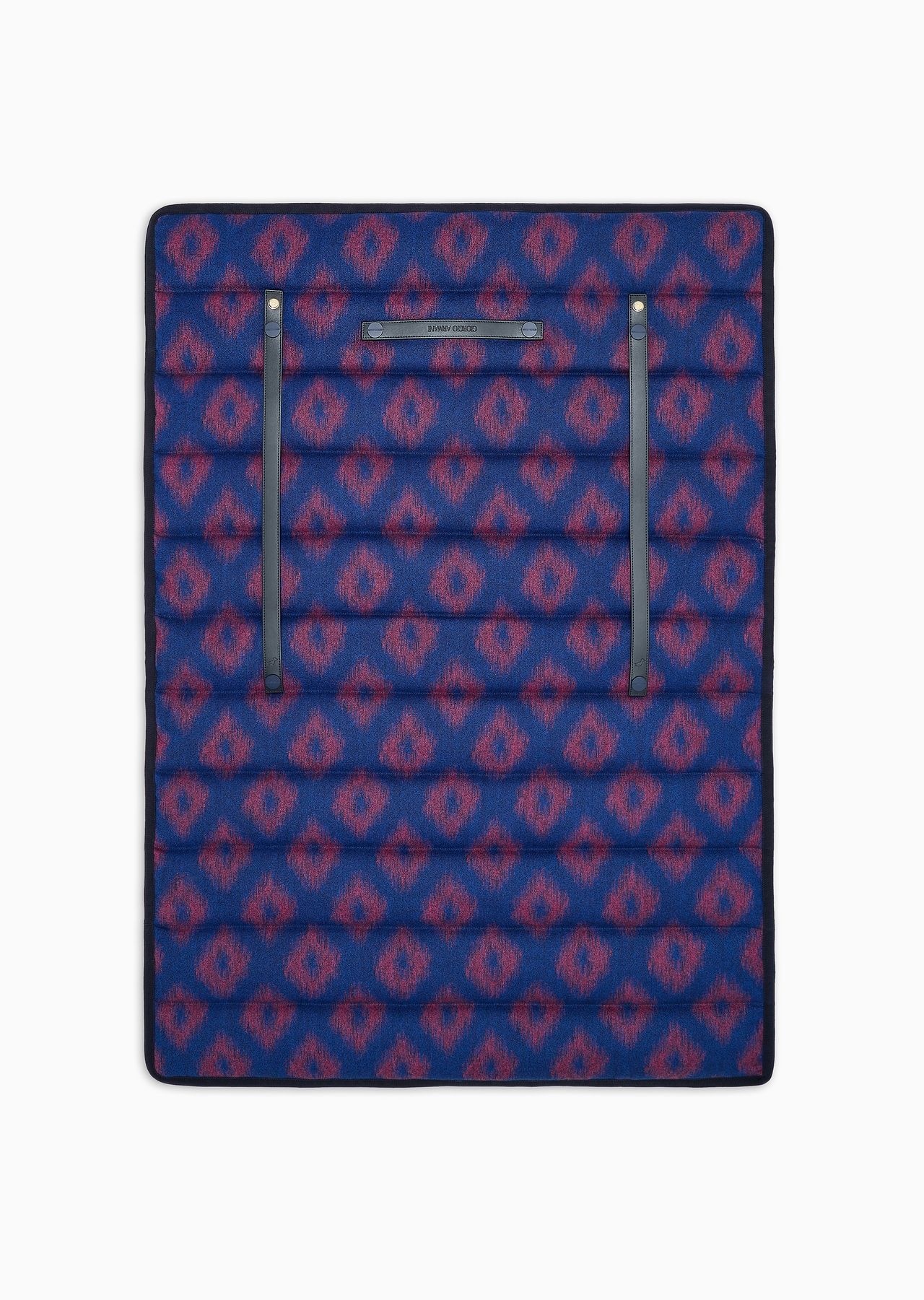 Poldo X Giorgio Armani Travel mat in Ikat jacquard flannel - 1