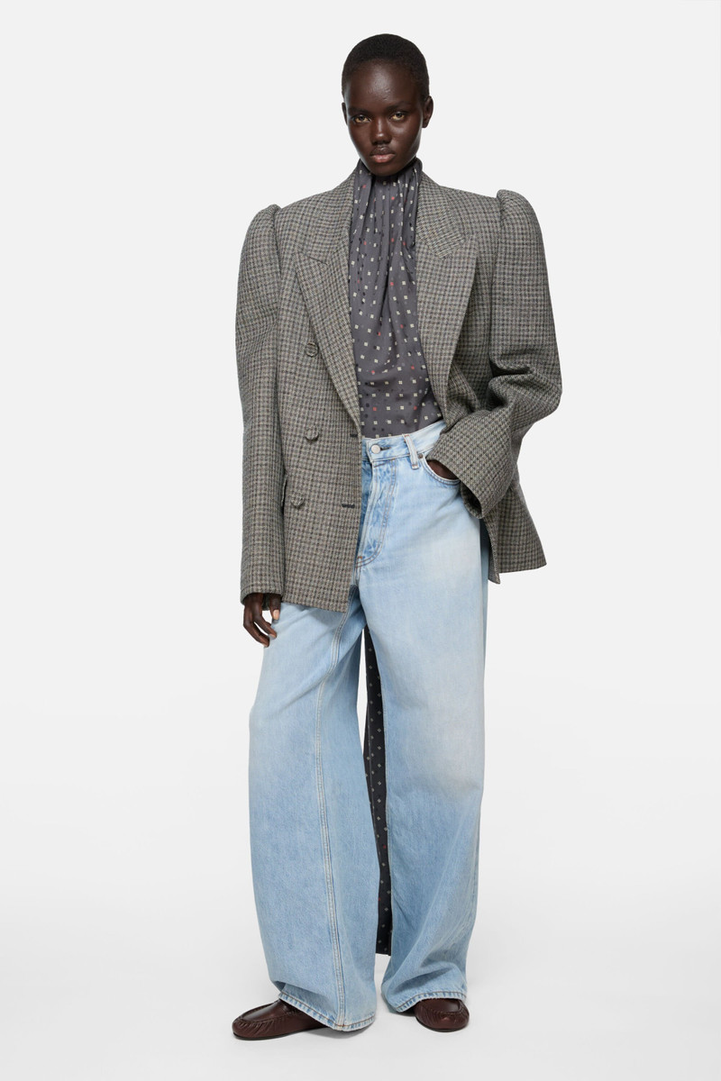 Acne Studios Baggy fit jeans - 1981 - Light blue outlook