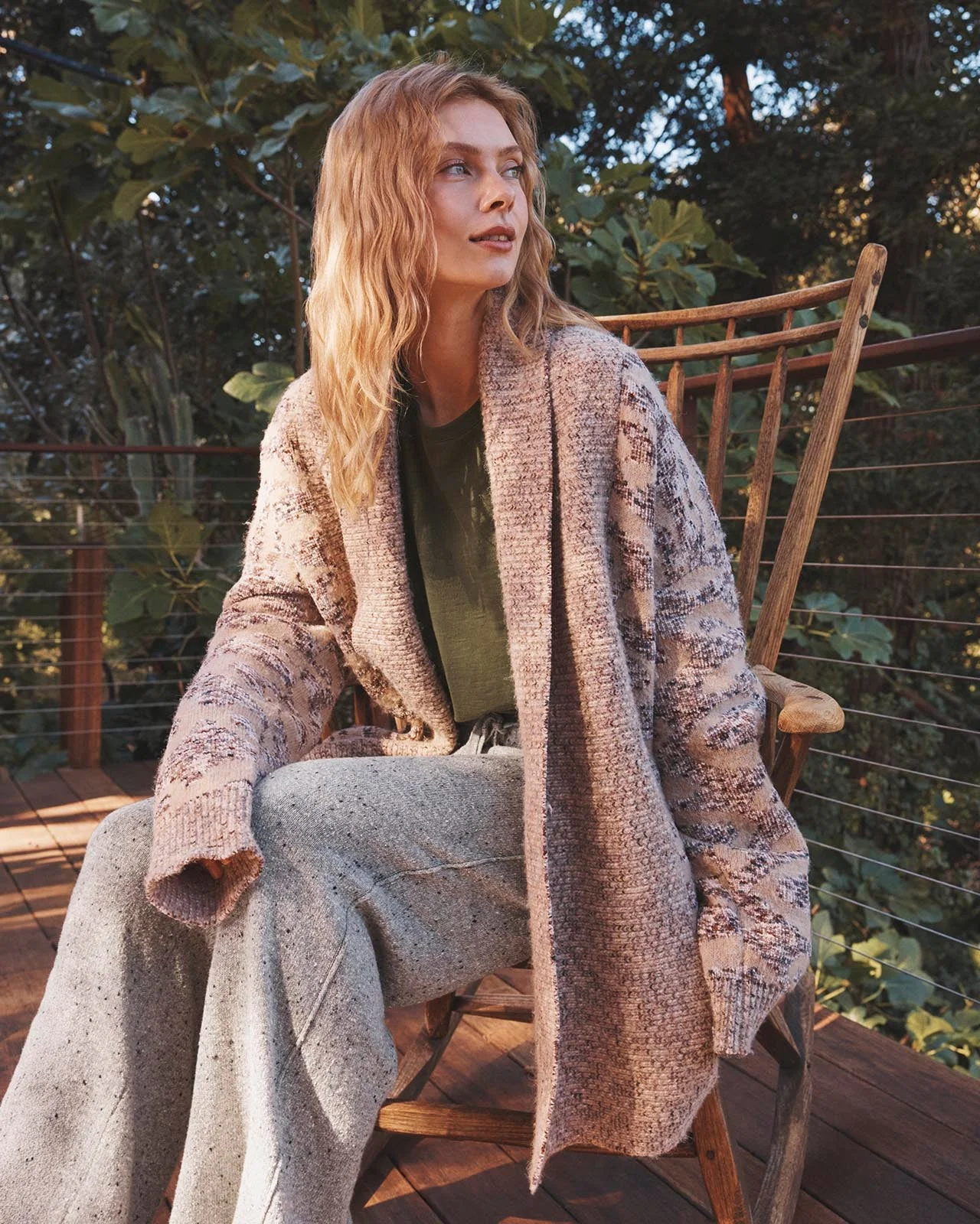 Desiree Belted Cardigan - 1