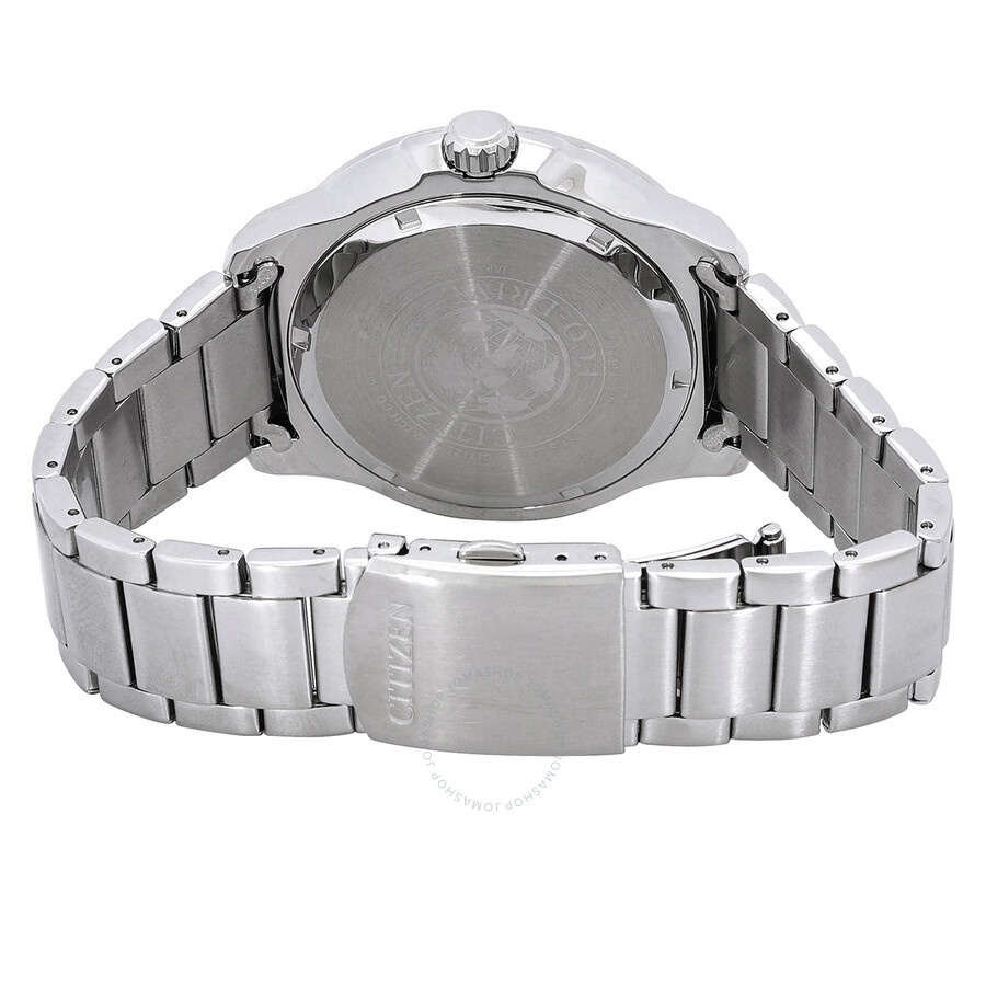 Citizen - Citizen Eco-Drive Green Dial Stainless Steel Men's Watch AW1526-89X - 3