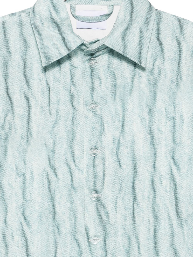 crinkled-effect shirt jacket 3