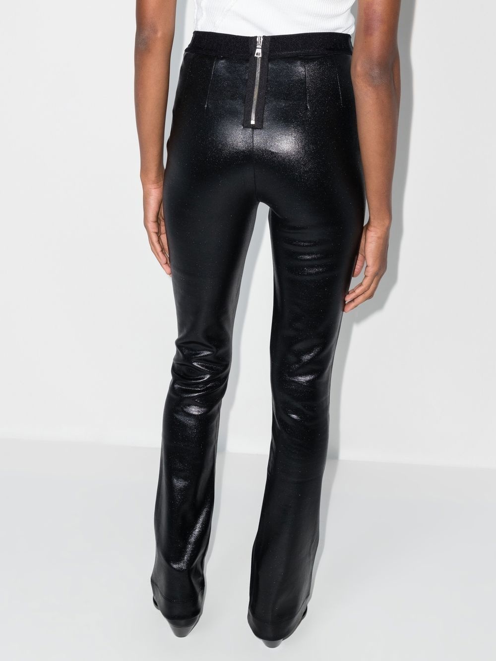 Lais Coated flared leggings - 3