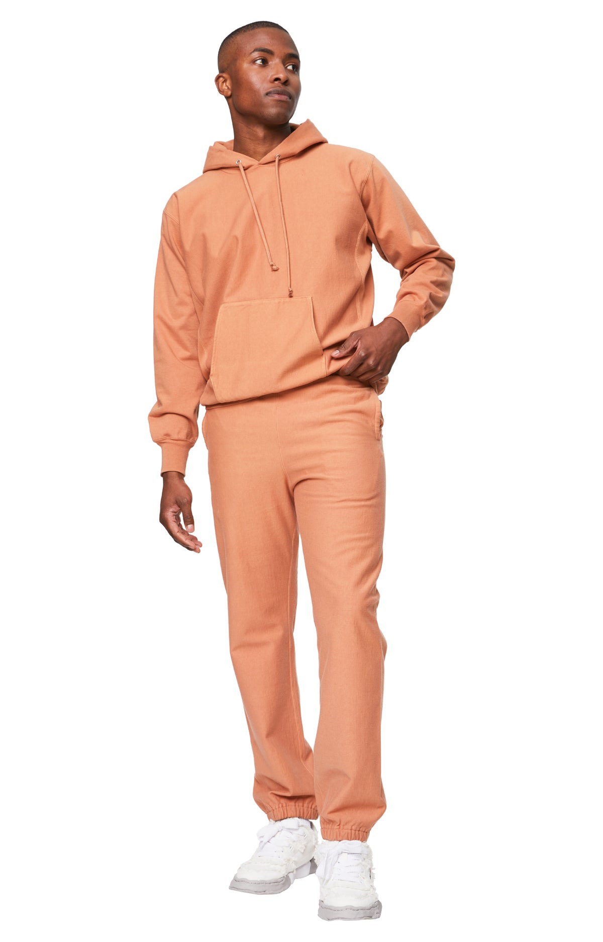 SUPER MILLED SWEAT PANTS (LIGHT BROWN) - 3