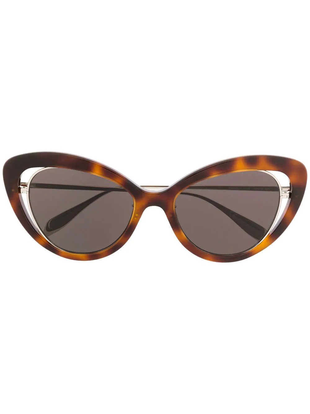 cat eye frame sunglasses - 1