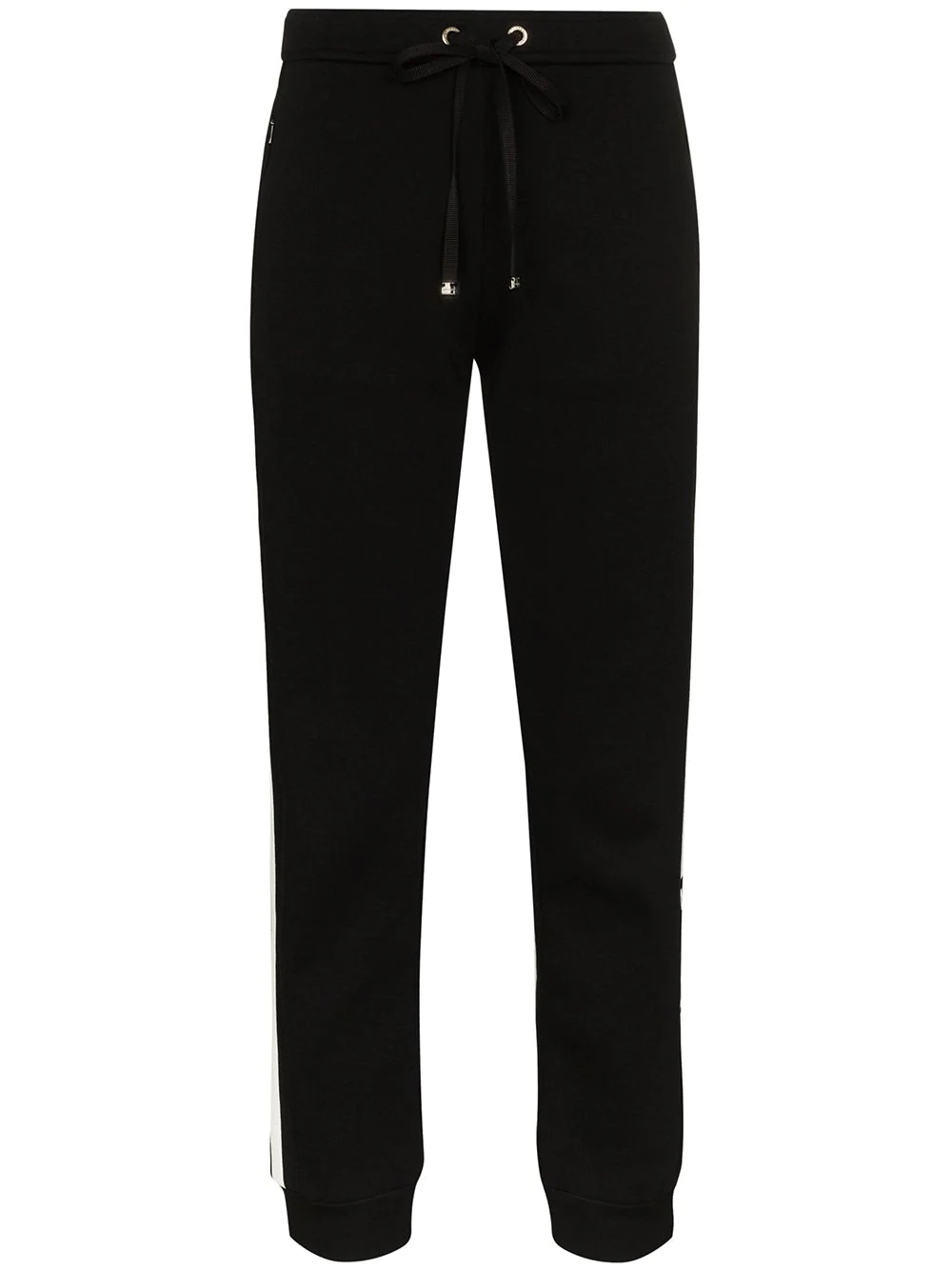 drawstring waist track pants - 1