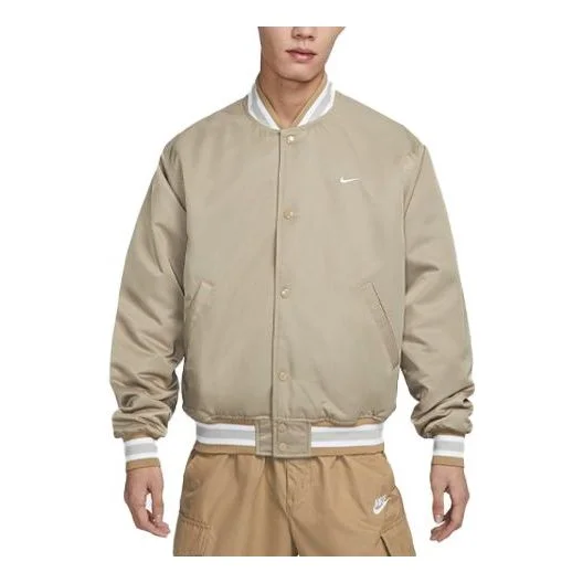 Nike Sportswear Authentics Dugout 재킷 'Khaki 화이트' DX0659-247 - 1