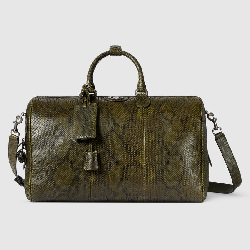 Maxi python duffle bag 1