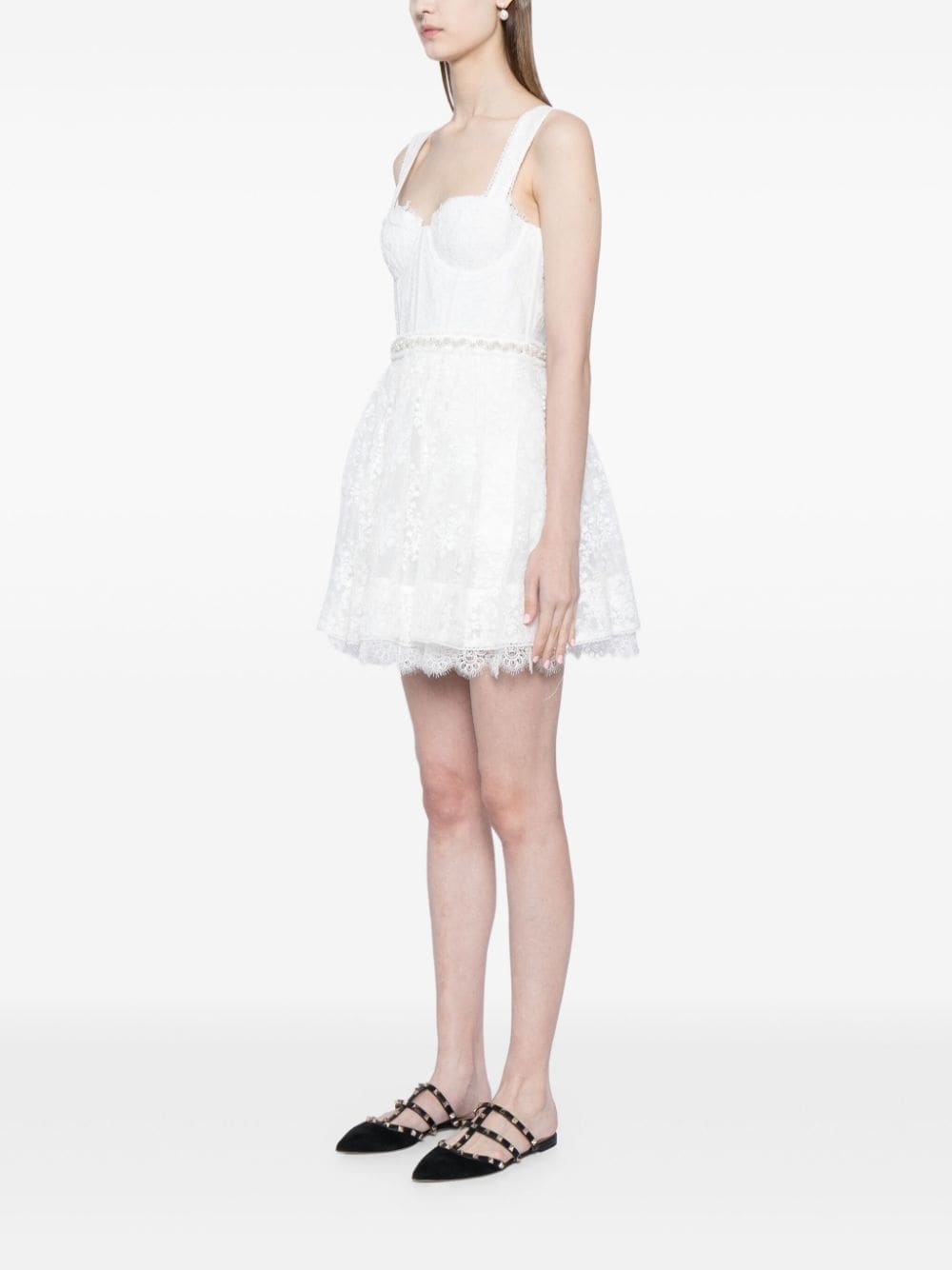 Hope floral-lace minidress - 3