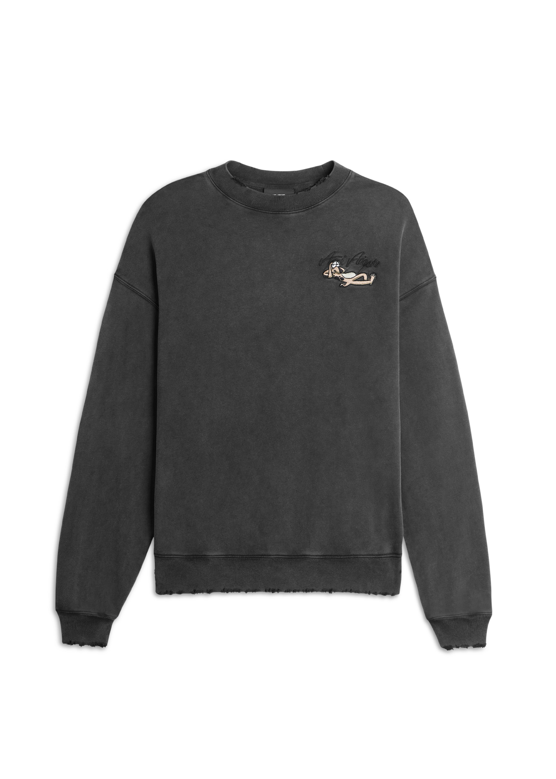 Wes Distressed Sweatshirt - 1